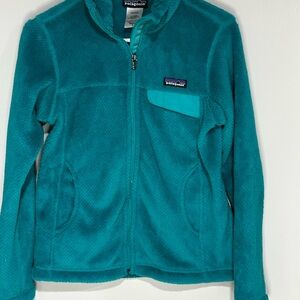 Patagonia Polartec Thermal Pro Teal Fleece Jacket. Size S.